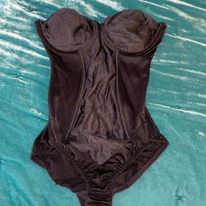 VINTAGE strapless shape wear bodysuit